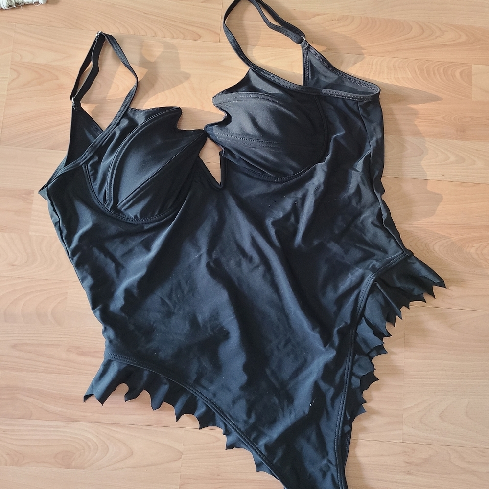Dolls Kill Bat Wing Swimsuit